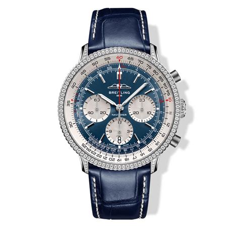 Breitling navitimer diamond bezel